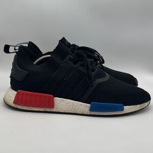 Adidas NMD‎ OG Runner PK Primeknit Black Red Blue S79168 UK 11.5 US 12